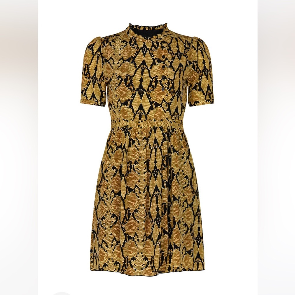 BA&SH Cascade Robe Dress Size Medium - Picture 5 of 13